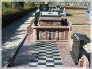 オリジナルデザイン墓石サンプル06