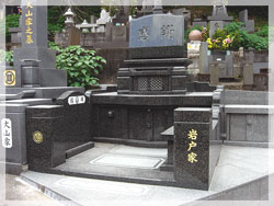 洋型墓石サンプル14
